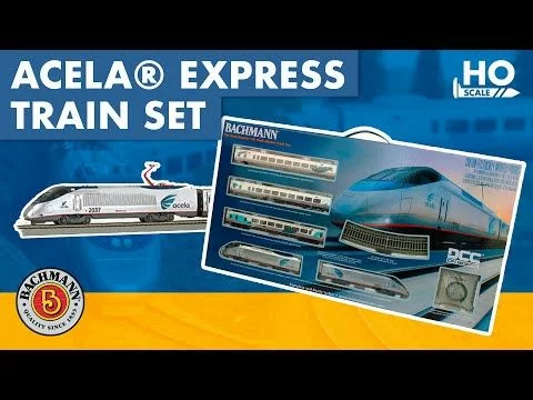 Bachmann 01205 HO Amtrak Acela Starter Set (DCC Equipped W/Sound) 5 Bachmann 01205 HO Amtrak Acela Starter Set (DCC Equipped W/Sound) - Image 3