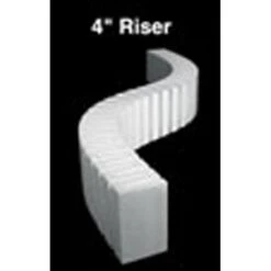 Woodland Scenics ST1409 Riser 4" -2 Pcs.