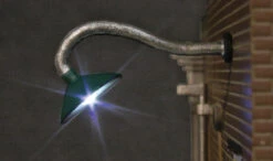 Woodland Scenics JP5654 HO Gooseneck Wall Mount Lights -Lionel Shop jp5654 f s