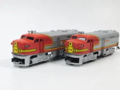 K-Line K-1009 O27 Santa Fe 'Silver Chief' Set W/Box 15 K-Line K-1009 O27 Santa Fe 'Silver Chief' Set W/Box -Lionel Shop k line k 1009 02