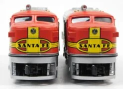 K-Line K-1009 O27 Santa Fe 'Silver Chief' Set W/Box 20 K-Line K-1009 O27 Santa Fe 'Silver Chief' Set W/Box -Lionel Shop k line k 1009 07