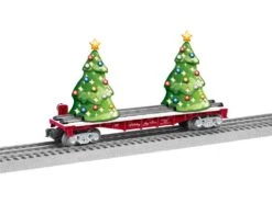 Lionel 2128060 Christmas Tree Flatcar