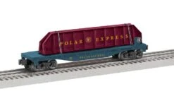Lionel 2128210 THE POLAR EXPRESS_ Girder Bridge Flatcar Polar Express