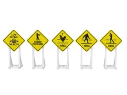 Lionel 2230170 Unique Railroad Signs 5-Pack