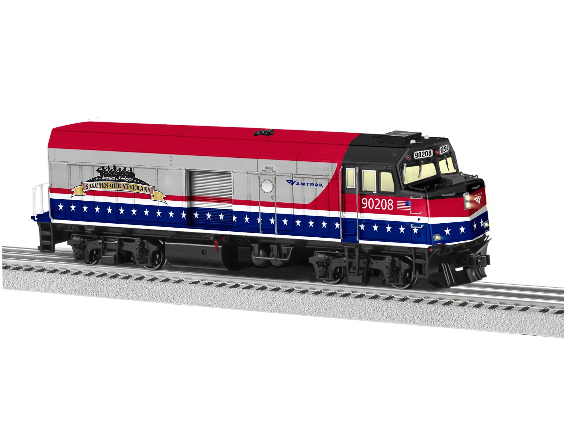 Lionel 2233800 Amtrak #90208 Veterans Legacy Diesel Cabbage 3 Lionel 2233800 Amtrak #90208 Veterans Legacy Diesel Cabbage