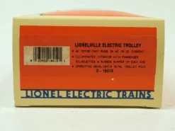 Used Lionel 6-18419 Lionelville Electric Trolley W/Box -Lionel Shop lionel llew 18419 10.jpg