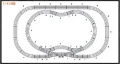 Lionel Fastrack Peanut Junction Layout Plan