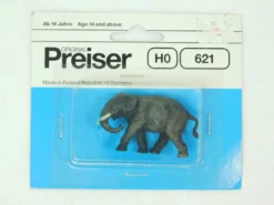 Preiser 621 HO Elephant Figure(1/pkg)