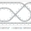 Lionel Fastrack Pretzel Loop Junction Layout Plan