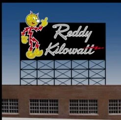 Miller Engineering 3681 Reddy Kilowatt Animated Billboard