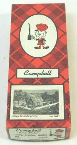 Campbell Scale Models 369 Iowa School House -Lionel Shop sh 2