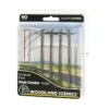 Woodland Scenics 2265 Pre-Wired Poles - Single Crossbar - HO Scale -Lionel Shop us2265 f 1