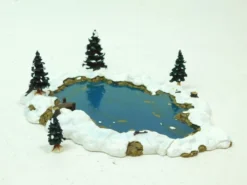 Used Lemax 94387 Mill Pond W/Box