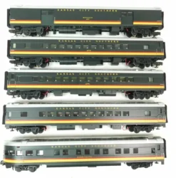 Used MTH 20-6535 KCS 5-Car 70' Streamlined Passenger Set (Smooth Sided) W/Box -Lionel Shop used mth 20 6535 02.jpg