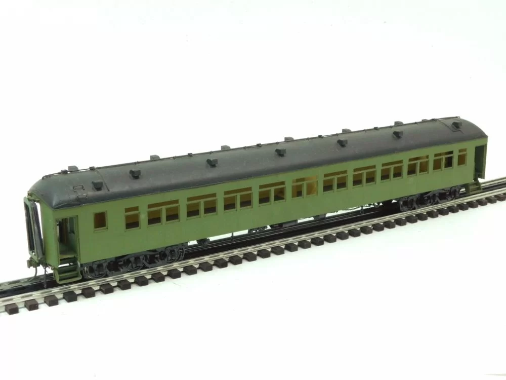 Used Precision Scale Co. 16031 O Scale Intermediate Passenger Car(Painted) Wo/Box 3 Used Precision Scale Co. 16031 O Scale Intermediate Passenger Car(Painted) Wo/Box