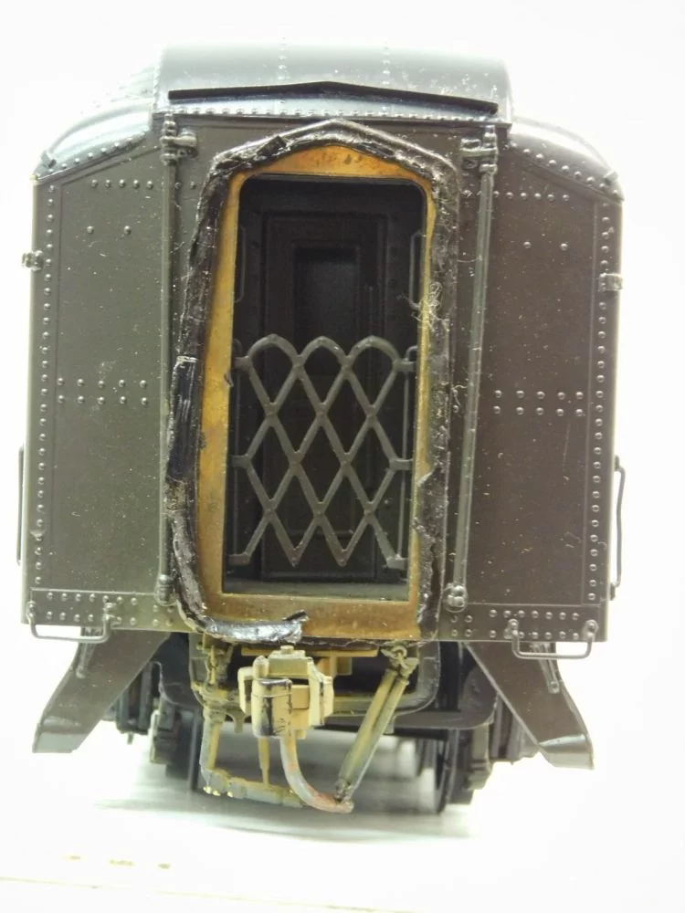 Used Precision Scale Company O Scale 2-Rail Brass Pullman Heavyweight Observation Car 'Central Park'' (No Box) 11 Used Precision Scale Company O Scale 2-Rail Brass Pullman Heavyweight Observation Car 'Central Park'' (No Box) - Image 9