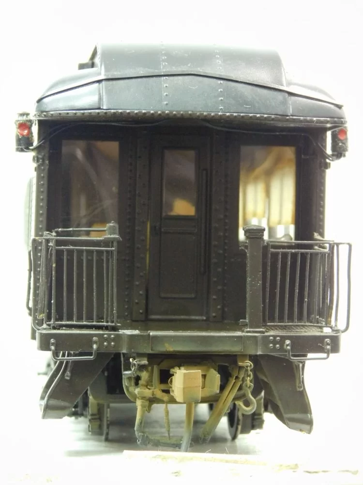 Used Precision Scale Company O Scale 2-Rail Brass Pullman Heavyweight Observation Car 'Central Park'' (No Box) 12 Used Precision Scale Company O Scale 2-Rail Brass Pullman Heavyweight Observation Car 'Central Park'' (No Box) - Image 10