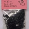 Gargraves 808-5 Track Screws, #4 X 3/4" Phillips Pan Head Screw