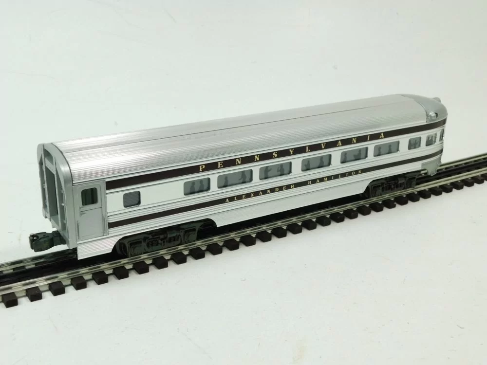 Used Williams 9574 PRR "Alexander Hamilton" Observation Car No Box 3 Used Williams 9574 PRR "Alexander Hamilton" Observation Car No Box