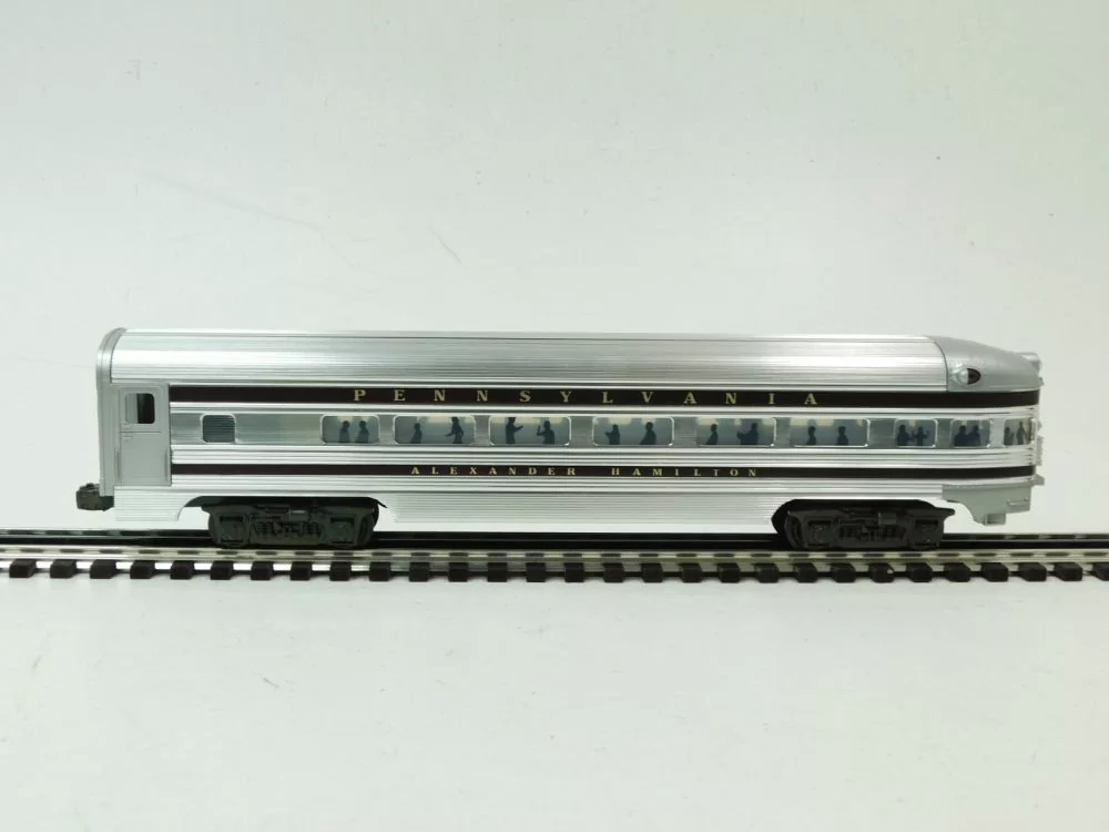 Used Williams 9574 PRR "Alexander Hamilton" Observation Car No Box 4 Used Williams 9574 PRR "Alexander Hamilton" Observation Car No Box - Image 2