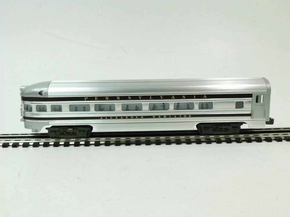 Used Williams 9574 PRR "Alexander Hamilton" Observation Car No Box 5 Used Williams 9574 PRR "Alexander Hamilton" Observation Car No Box - Image 3
