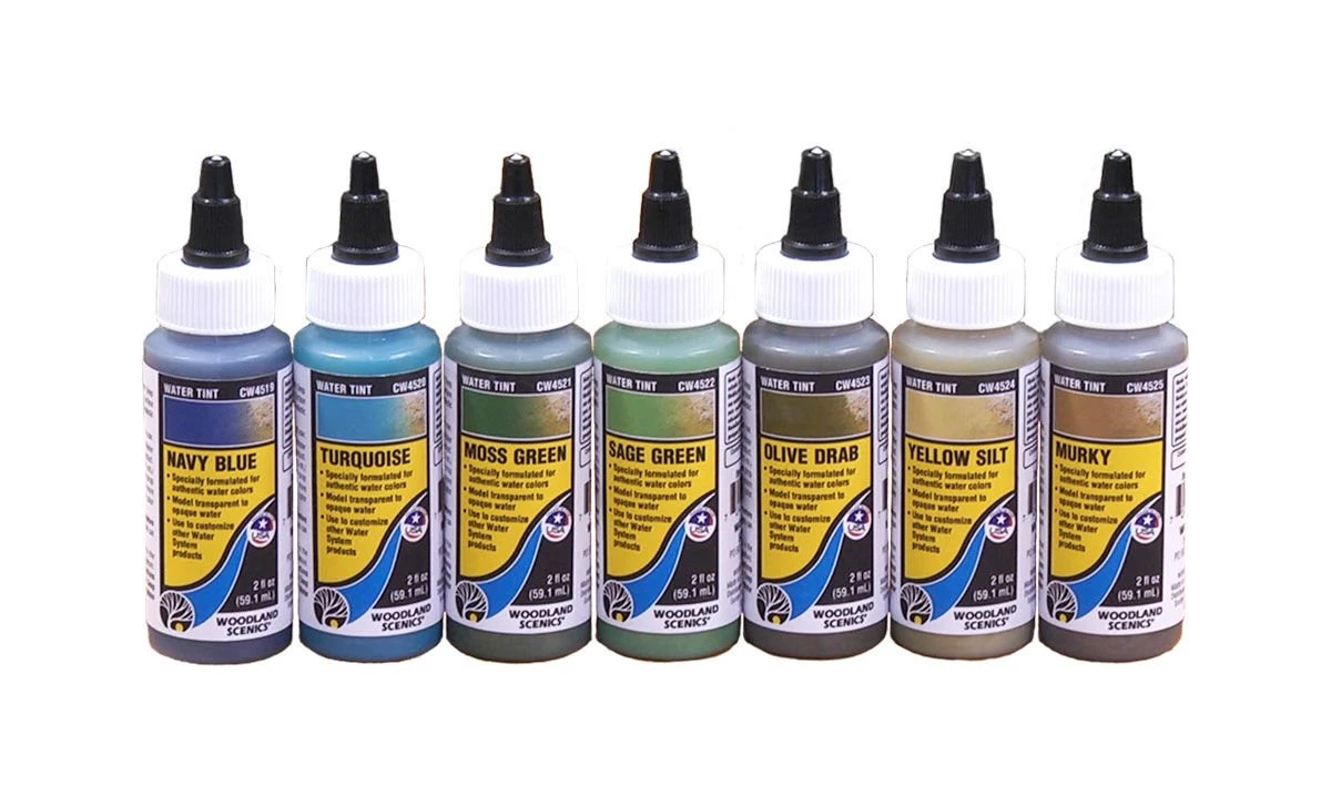 Woodland Scenics CW4524 Water Tint Yellow Silt 3 Woodland Scenics CW4524 Water Tint Yellow Silt